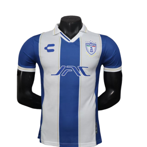 Mens FIFA Club Pachuca home Player Soccer Jersey 2025-26