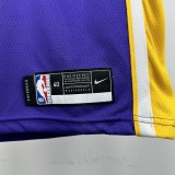 Lakers DONCIC #77 Purple Top Quality Hot Pressing NBA Jersey