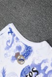 2025-26 Mens  Real Madrid vest Training Short Suit