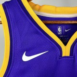Lakers DONCIC #77 Purple Top Quality Hot Pressing NBA Jersey