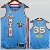 25-26 ALL-STAR DURANT #35 Light blue Top Quality Hot Pressing NBA Jersey