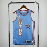 25-26 ALL-STAR JAMES #23 Light blue Top Quality Hot Pressing NBA Jersey