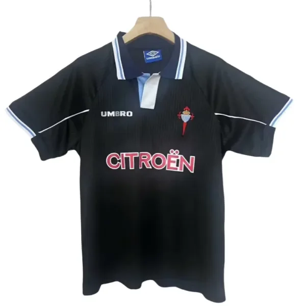2025-26 Mens Celta black away Soccer Jersey