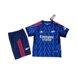 KIDS Arsenal blue away soccer  jersey 2025-26