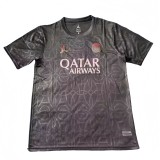 Mens PSG Paris  black soccer jersey  2526