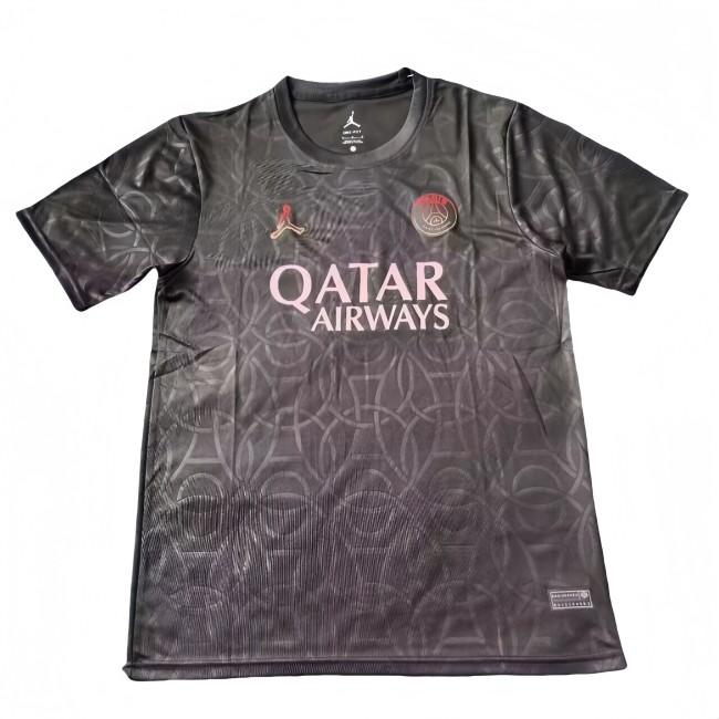 Mens PSG Paris  black soccer jersey  2526