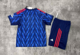 KIDS Arsenal blue away soccer  jersey 2025-26