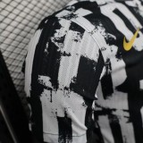 2025-26 Mens Barcelona Black and white Special Edition Player soccer jersey