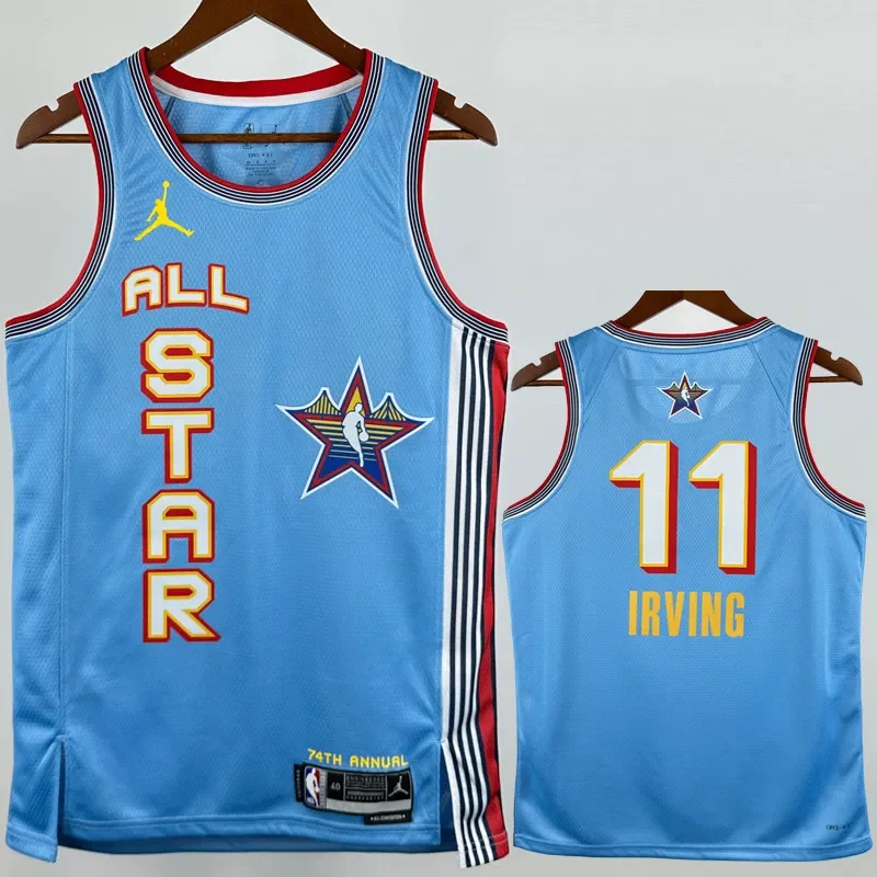 25-26 ALL-STAR IRVING #11 Light blue Top Quality Hot Pressing NBA Jersey
