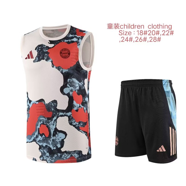 2025/26 Kids Bayern Munich color vest jersey