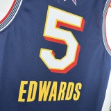 25-26 ALL-STAR EDWARDS #5 Royal blue Top Quality Hot Pressing NBA Jersey