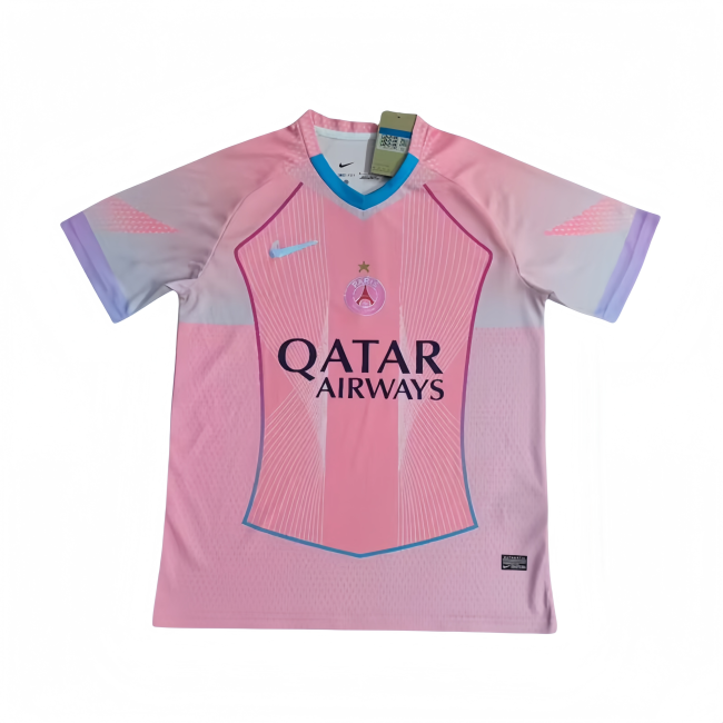 Mens PSG Paris  pink soccer jersey  2526