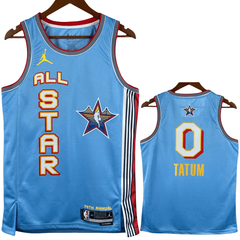 25-26 ALL-STAR TATUM #0 Light blue Top Quality Hot Pressing NBA Jersey