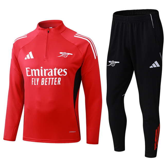 Mens Arsenal red  half-pull Training suit   2025/26