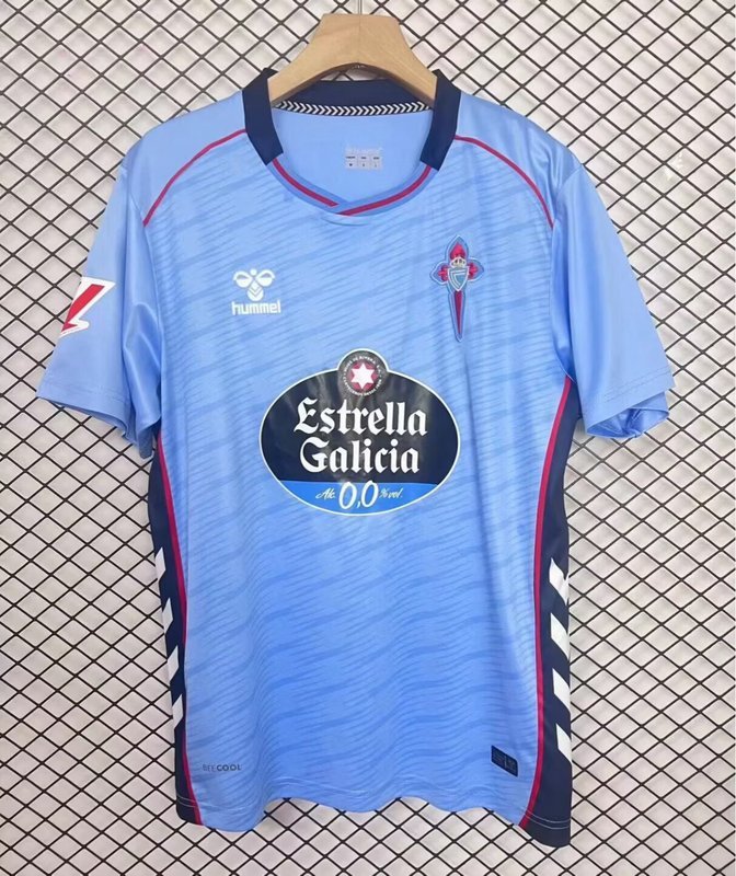 2025-26 Mens Celta  home blue Soccer Jersey