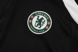 2025-26 Mens Half-pull Chelsea black Training suit