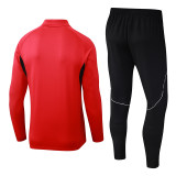Mens Arsenal red  half-pull Training suit   2025/26