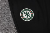 2025-26 Mens Half-pull Chelsea black Training suit