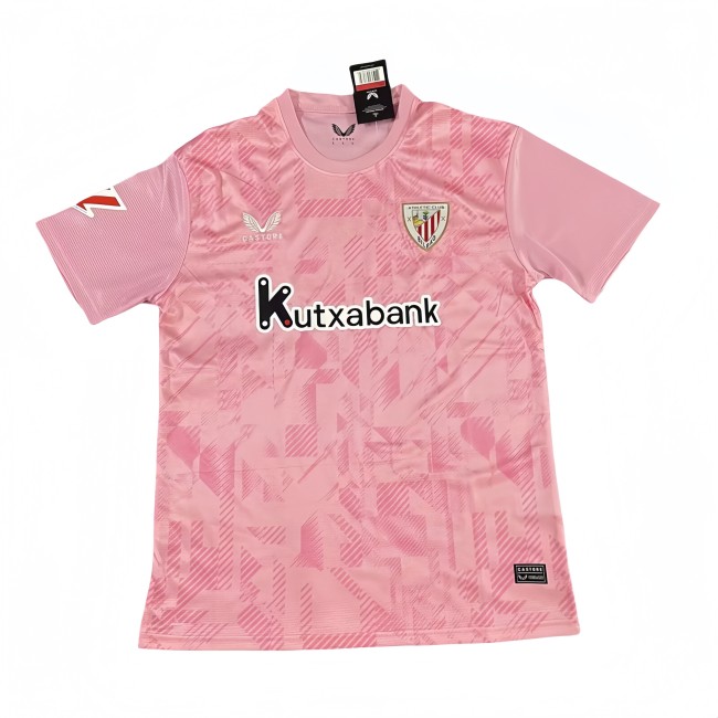 2025/26 Men’s Athletic Bilbao Special Edition pink soccer Jersey