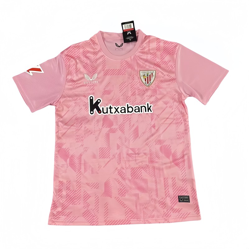2025/26 Men’s Athletic Bilbao Special Edition pink soccer Jersey