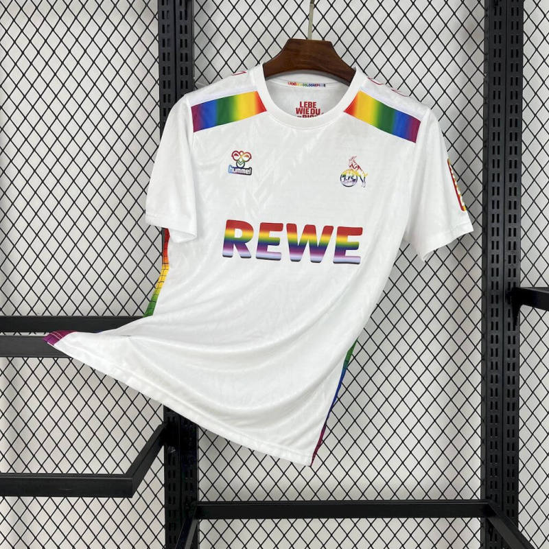 2025-26 Mens FC Koln white Special Edition soccer jersey