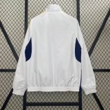 2025-26 Mens Real Madrid  white Double sided Windbreaker