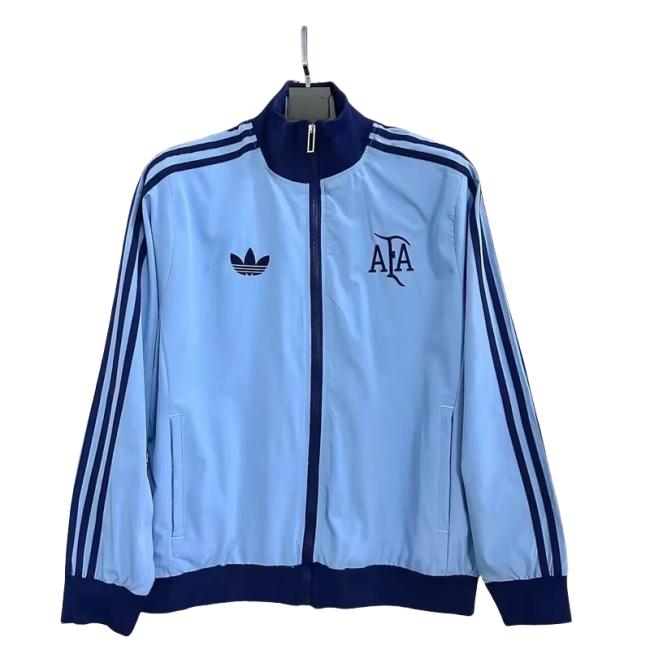 2025-26 Mens Argentina Jacket blue Windbreaker