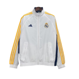 2025-26 Mens Real Madrid  white Double sided Windbreaker