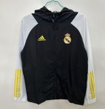 2025-26 Mens Real Madrid black windbreaker