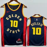 25-26 WARRIORS BUTLERIII #10 Royal blue City Edition Top Quality Hot Pressing NBA Jersey