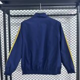 2025-26 Mens Real Madrid blue windbreaker