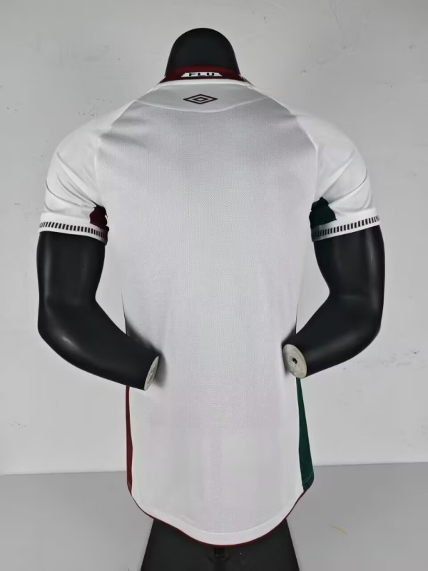 2025-26 Mens  Fluminense white away  Player Soccer Jersey
