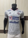 2025-26 Mens Cruz Azul away Player version soccer Jersey