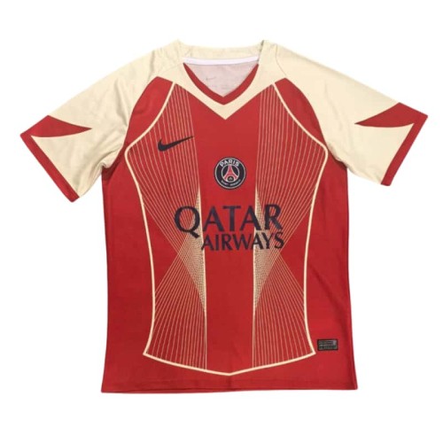 2526 Mens PSG Paris Special Edition Red  soccer jersey