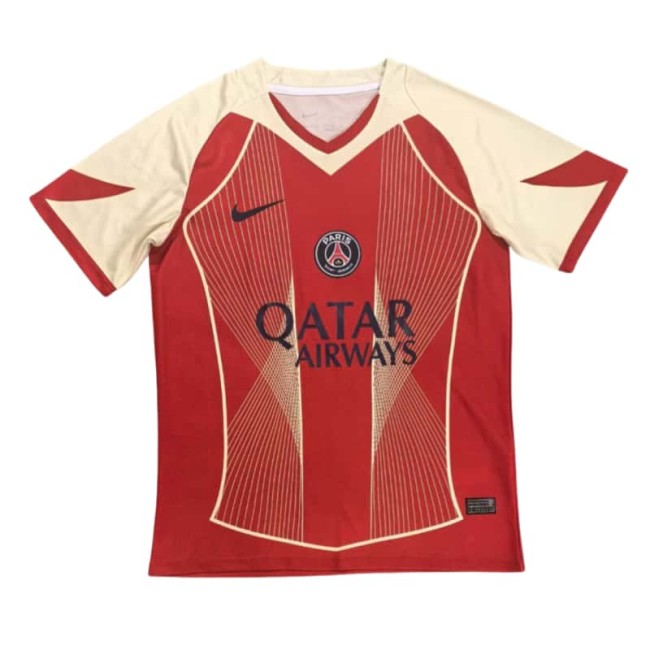 2526 Mens PSG Paris Special Edition Red  soccer jersey