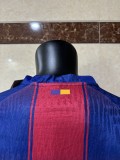 Player version Mens Barcelona home soccer jersey 2526