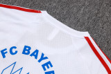 2025-26 Mens Bayern Munich white Training Short Suit     D25100#