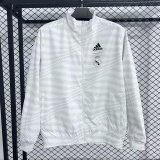 2025-26 Mens Real Madrid white windbreaker