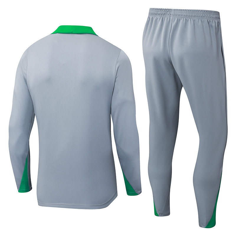 2025-26 Mens Nigeria  grey jacket Training suit
