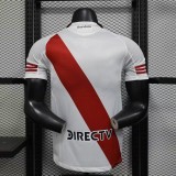 2025-26 Mens River Plate home Player Version Soccer Jersey