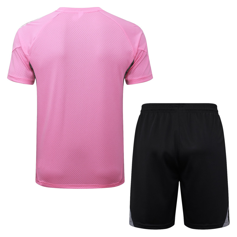 2025-26 Mens  Inter Miami pink short training suit            D25102#
