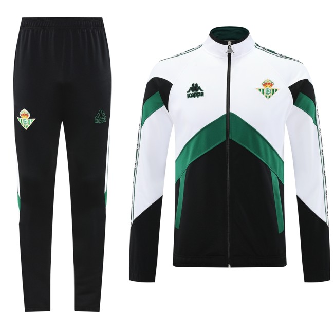 2025-26 Mens Real Betis Retro version jacket Training suit