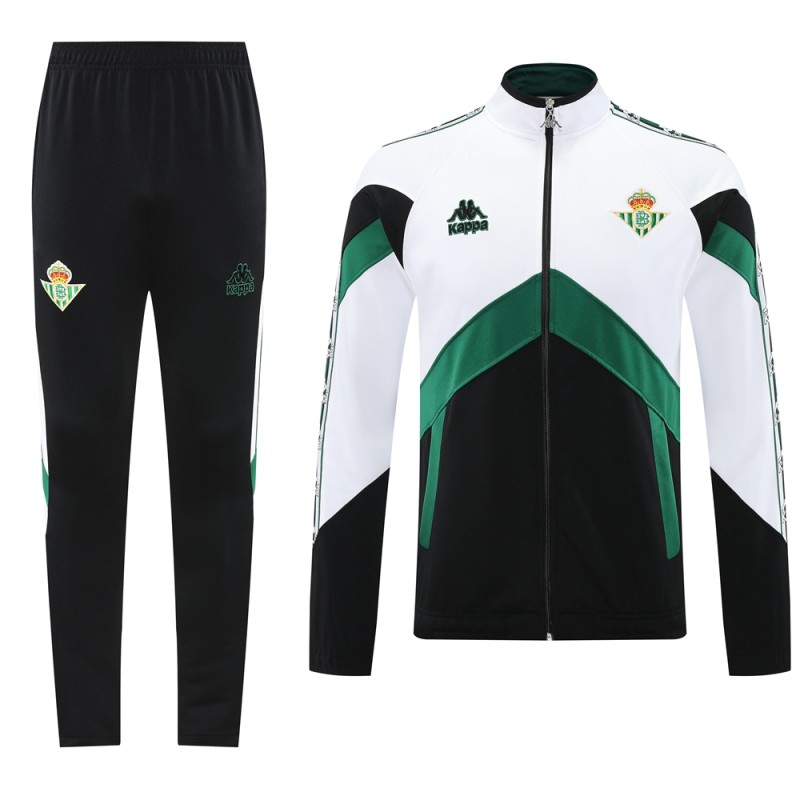 2025-26 Mens Real Betis Retro version jacket Training suit