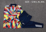 2025-26 Mens Arsenal Color inkjet half-pull Training suit    B2551#