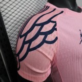 2025-26 Mens PSG pink  Player version Soccer Jersey