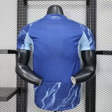 2025-26 Mens Ajax  away blue Player version soccer Jersey