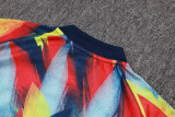 2025-26 Mens Arsenal Color inkjet half-pull Training suit    B2551#