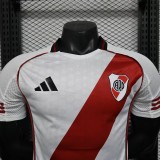 2025-26 Mens River Plate home Player Version Soccer Jersey