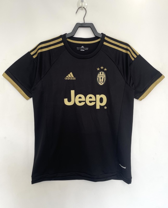 2015-16  Retro Mens Juventus  Third away  soccer Jersey