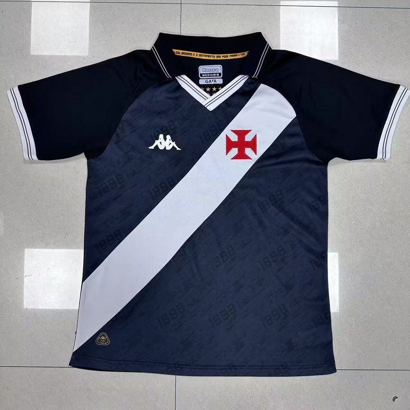 2025-26Mens Vasco da Gama FC home black soccer  Jersey